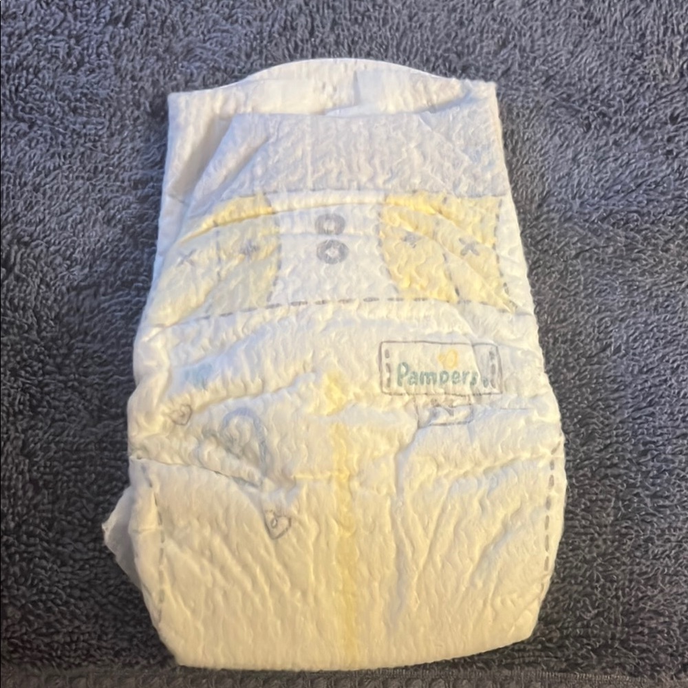 White Diaper Cover with Elastic Gathering and Stretchy Waistband
(55 diapers